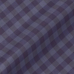 [ゲッツナー] ハケメチェック-ダークパープル #7463 着用イメージ